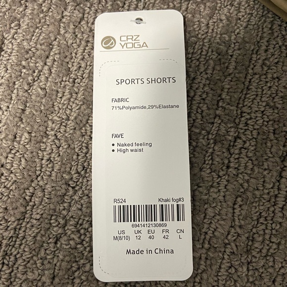 CRZ Yoga biker shorts- M - Picture 4 of 4